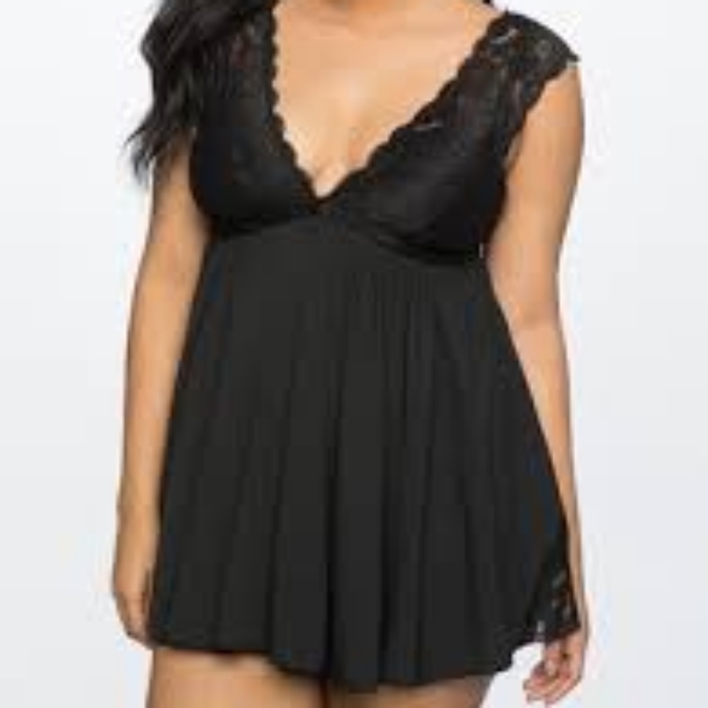 NWT Eloquii Lace Babydoll
